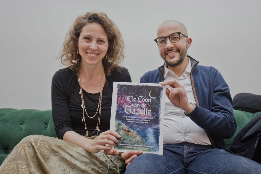 Sabine Wassenberg en Kamel Essabane