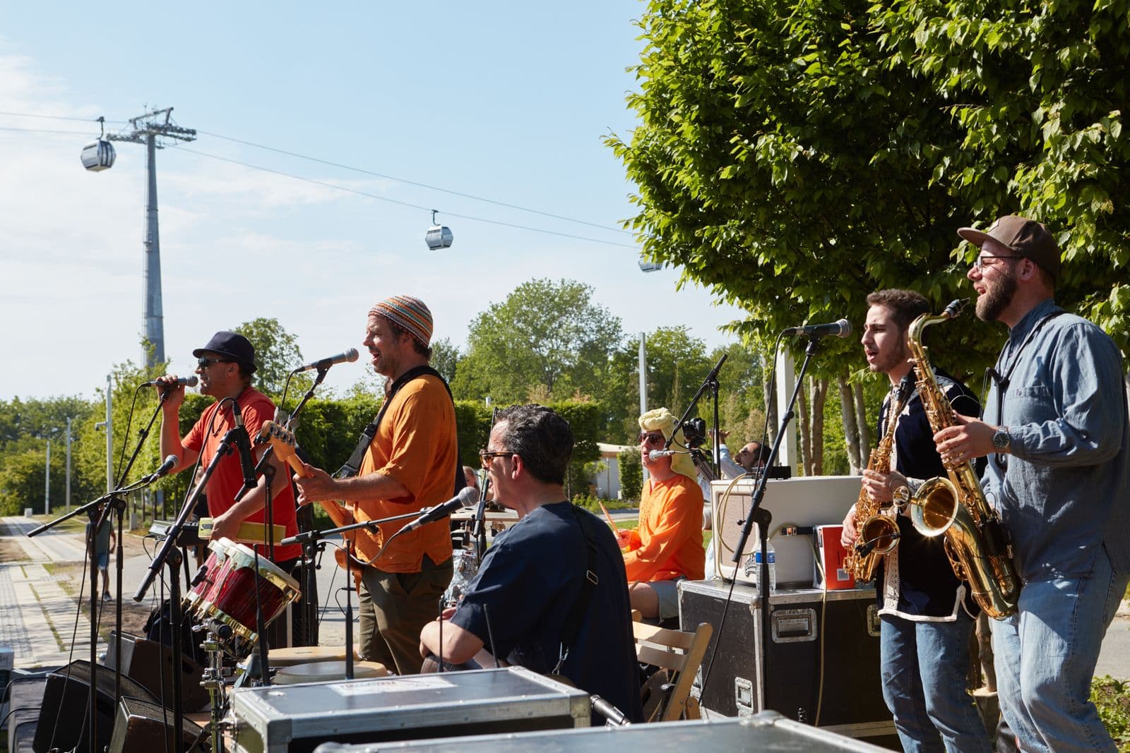 Kasba Band live optreden