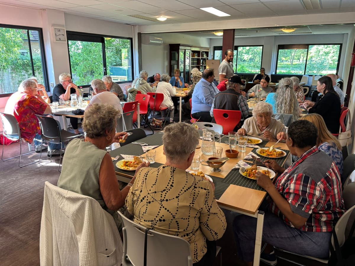 Samen leven in vrede begint aan tafel